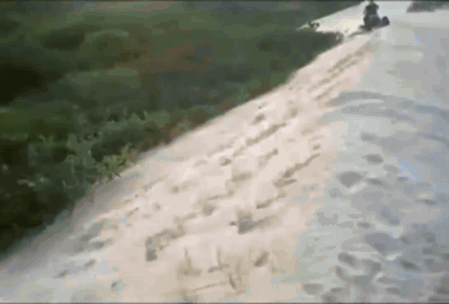 ATV in the sand