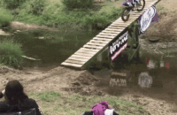 Cross Motor Fail into River